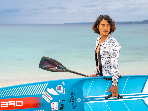 ブランドアンバサダーにプロSUPレーサーの田口頼さんが就任 | EDOX日本