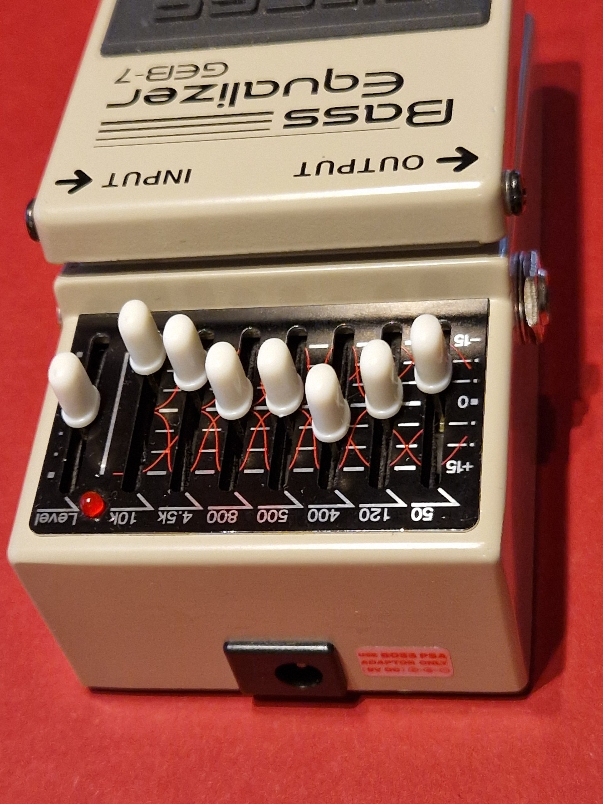 BOSS GEB-7 Bass Equalizer - Effects Pedals