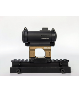 EvolutionGear COMP M5S Red Dot Sight W Micro-S Mount 1.55