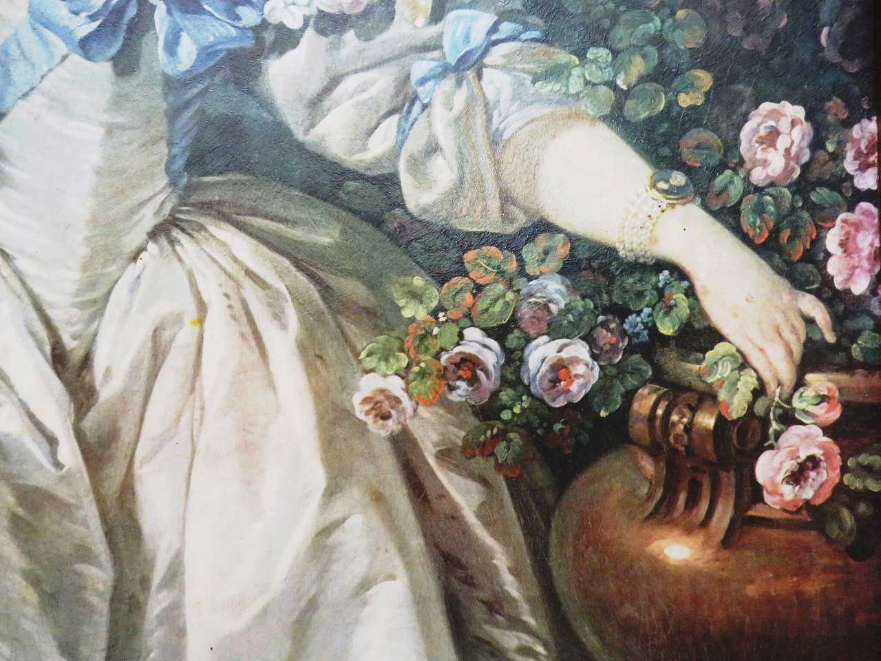 フランソワ ブーシェ『マダム・ベルジュレ』 - 薔薇と天使のアンティーク