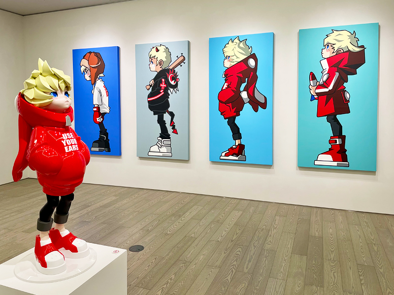 松浦浩之「Super Acrylic Skin－ <i>kyara</i>」／フォトニュース