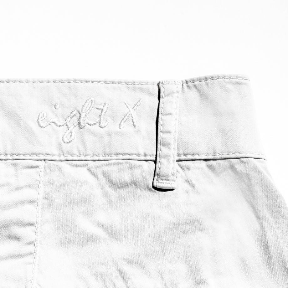 Slim Fit Chino Pants - White – Eight-X