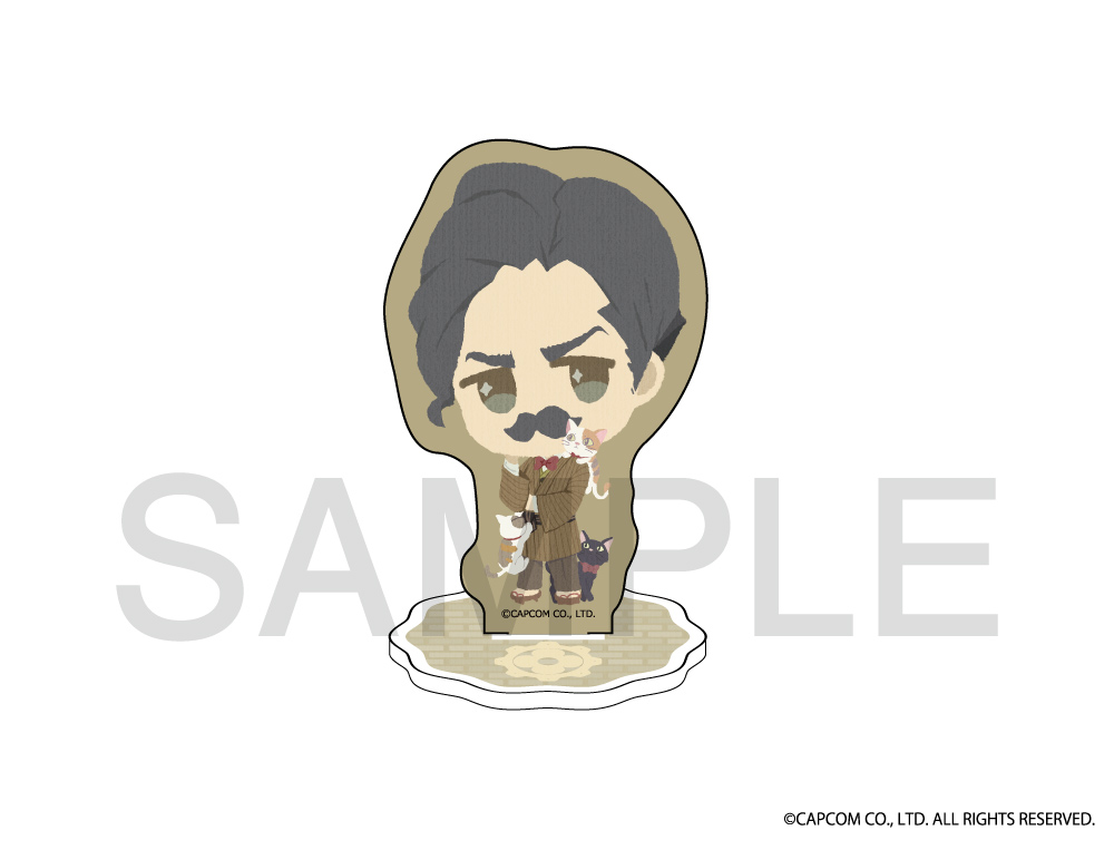 大逆転裁判 ふわぽにシリーズ アクリルスタンド Vol.2（夏目 漱石）