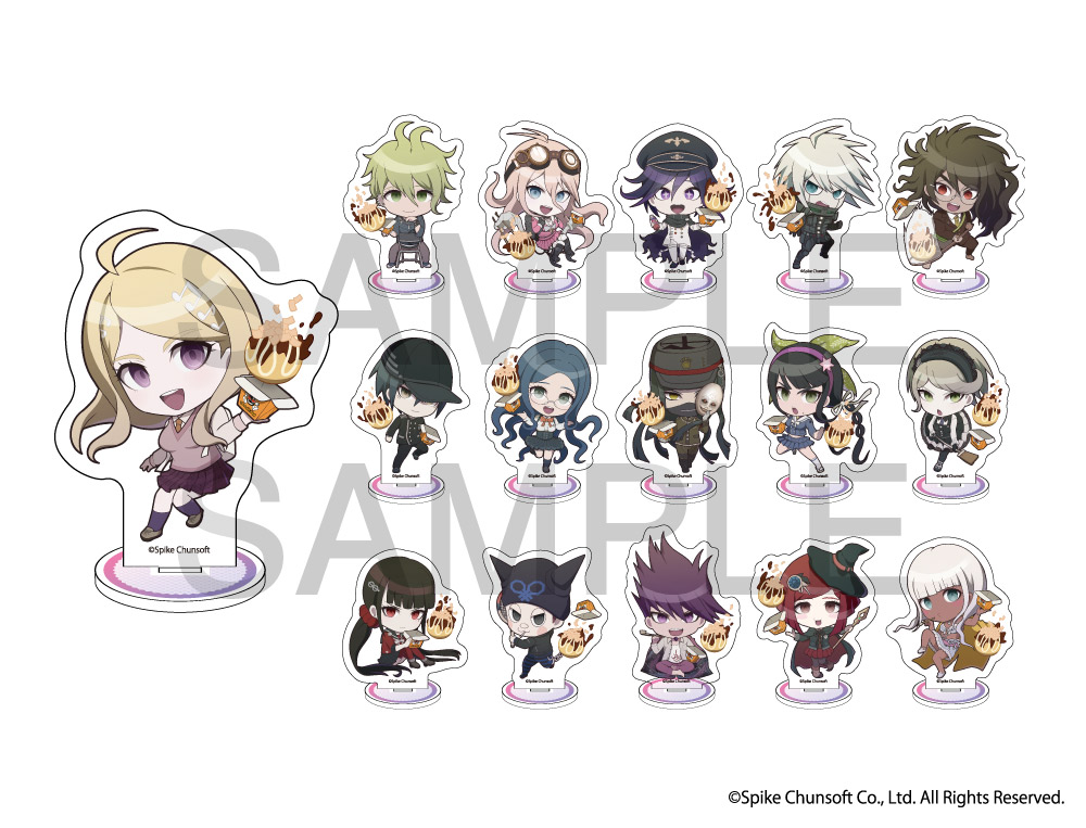 ニューダンガンロンパV3×ばくだん焼本舗 アクリルスタンド（夜長アンジー）