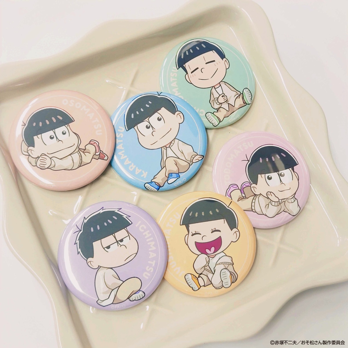 おそ松さん×mixx garden 2025 トレーディング缶バッジ