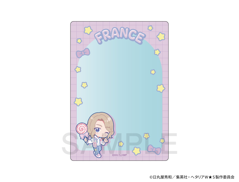 アニメ「ヘタリア World☆Stars」×mixx garden 2025 B7サイズカード