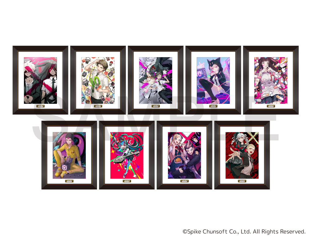 完全受注生産】スーパーダンガンロンパ2×mixx garden 複製原画(しづ/狛