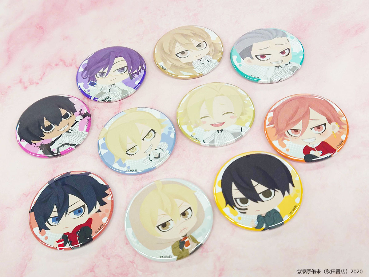 桃源暗鬼 ふわぽにシリーズ トレーディング缶バッジvol.2