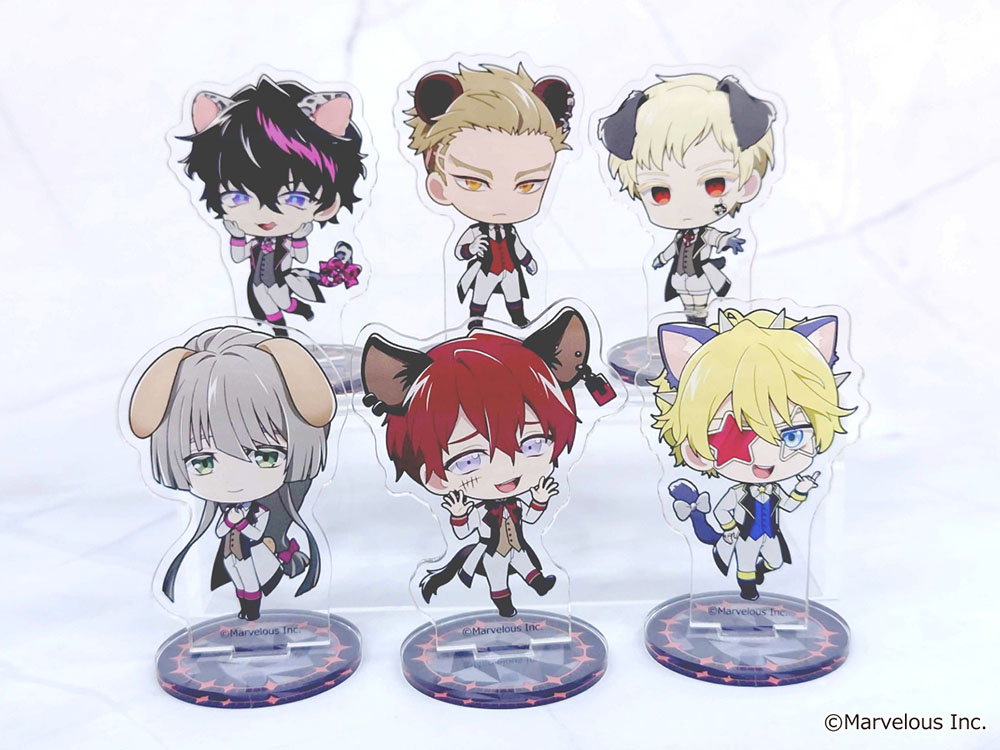 千銃士:Rhodoknight×mixx garden2023 トレーディングアクリルスタンド