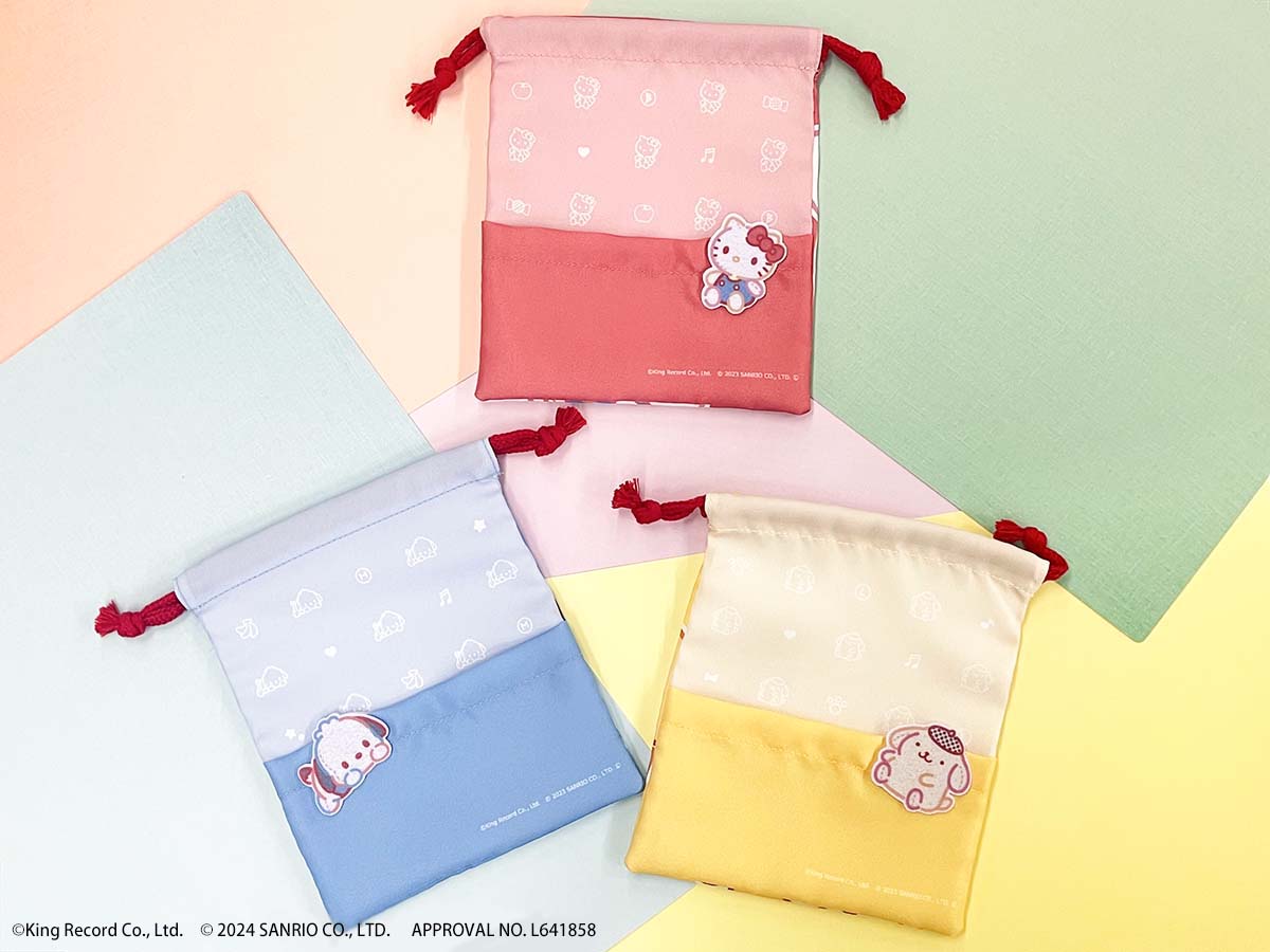 ヒプノシスマイク SANRIO NAKAYOKU EDIT』2023 ポケットつき巾着(山田