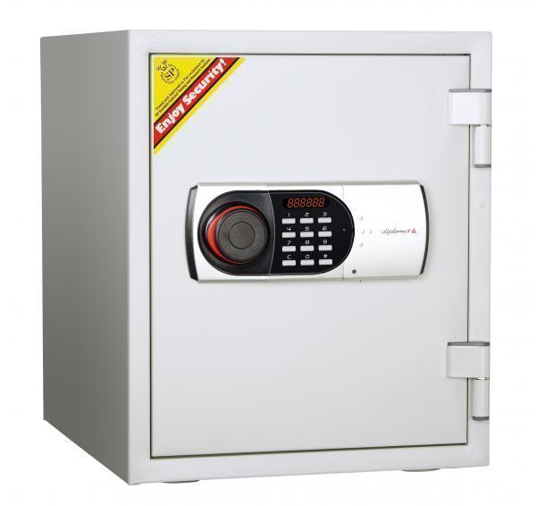 ディプロマット 警報機付き耐水・耐火金庫 テンキー式 125EN88WR 36kg