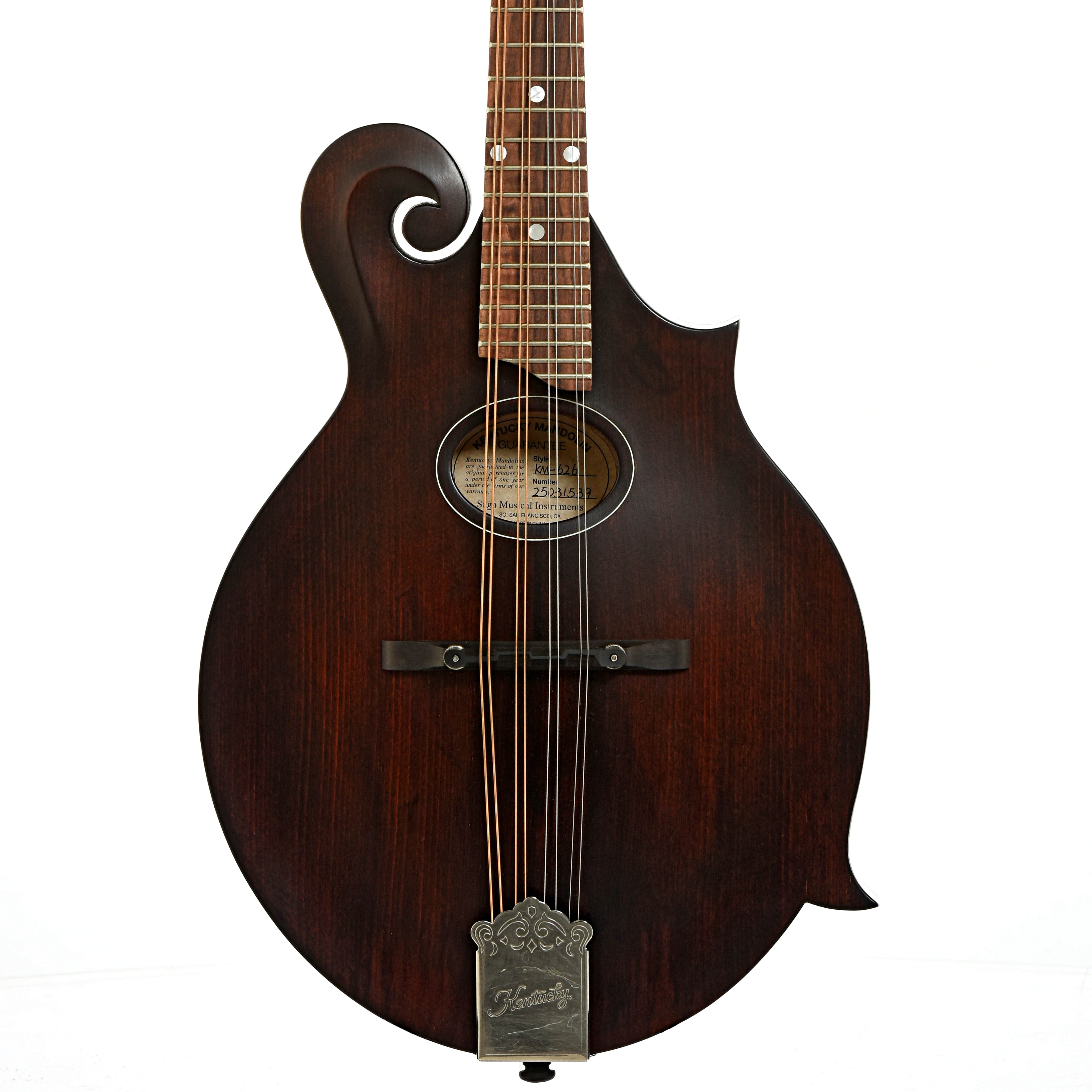Kentucky KM-626 Oval Hole F-Model Mandolin – Elderly Instruments