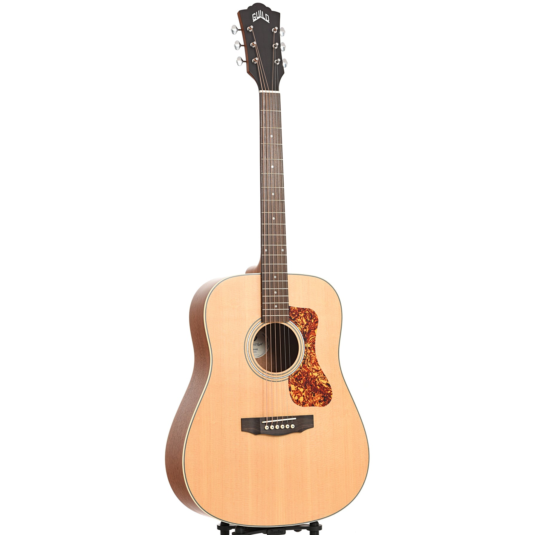 Guild D-240E Natural Dreadnought Acoustic Guitar – Elderly Instruments