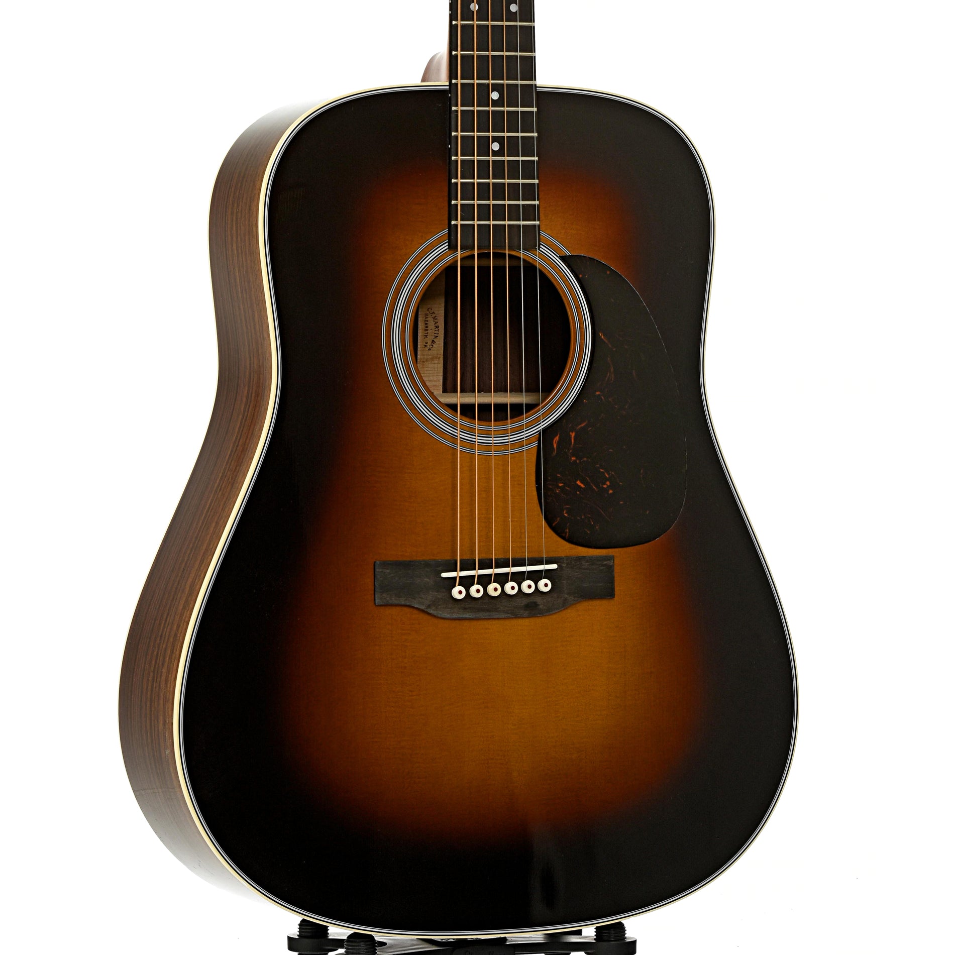 Martin D-28 Sunburst Guitar & Case – Elderly Instruments