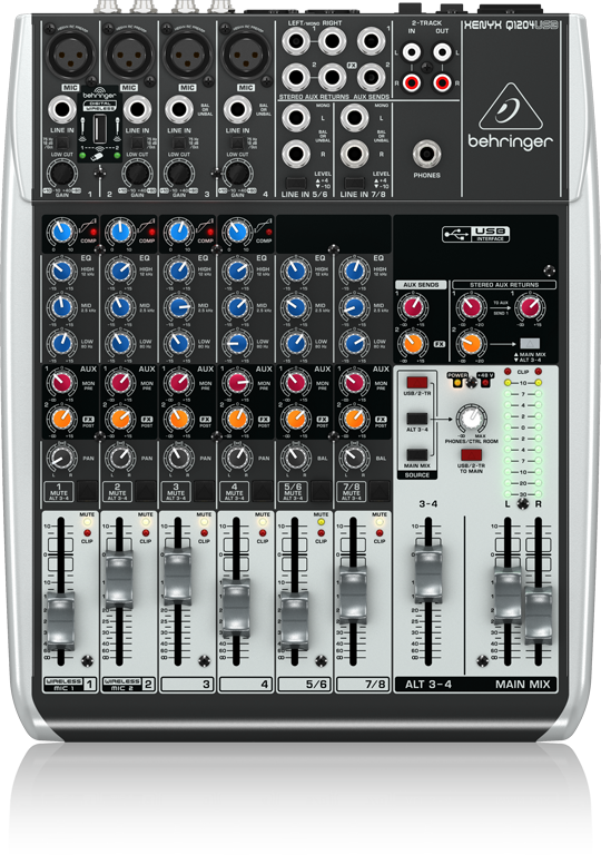 Q1204USB XENYX - 製品一覧 - ベリンガー公式ホームページ