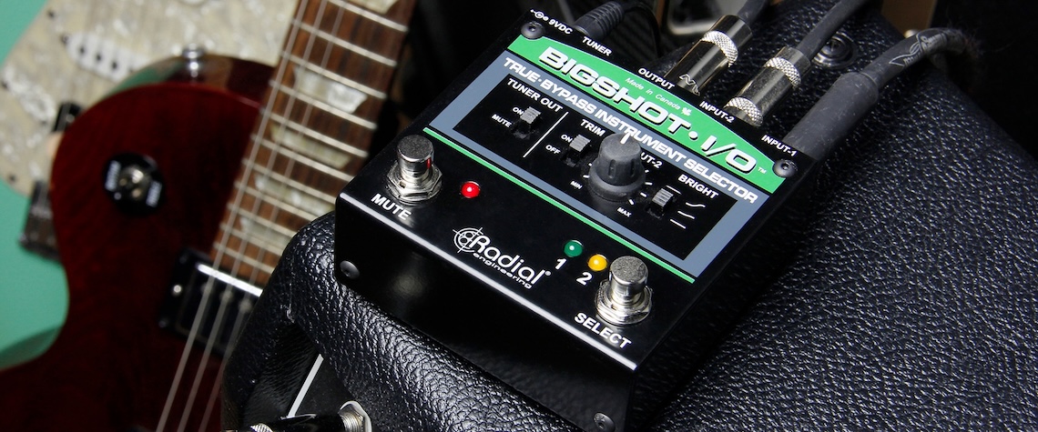 Radial Engineering（ラジアル・ラディアル） 楽器セレクター BigShot