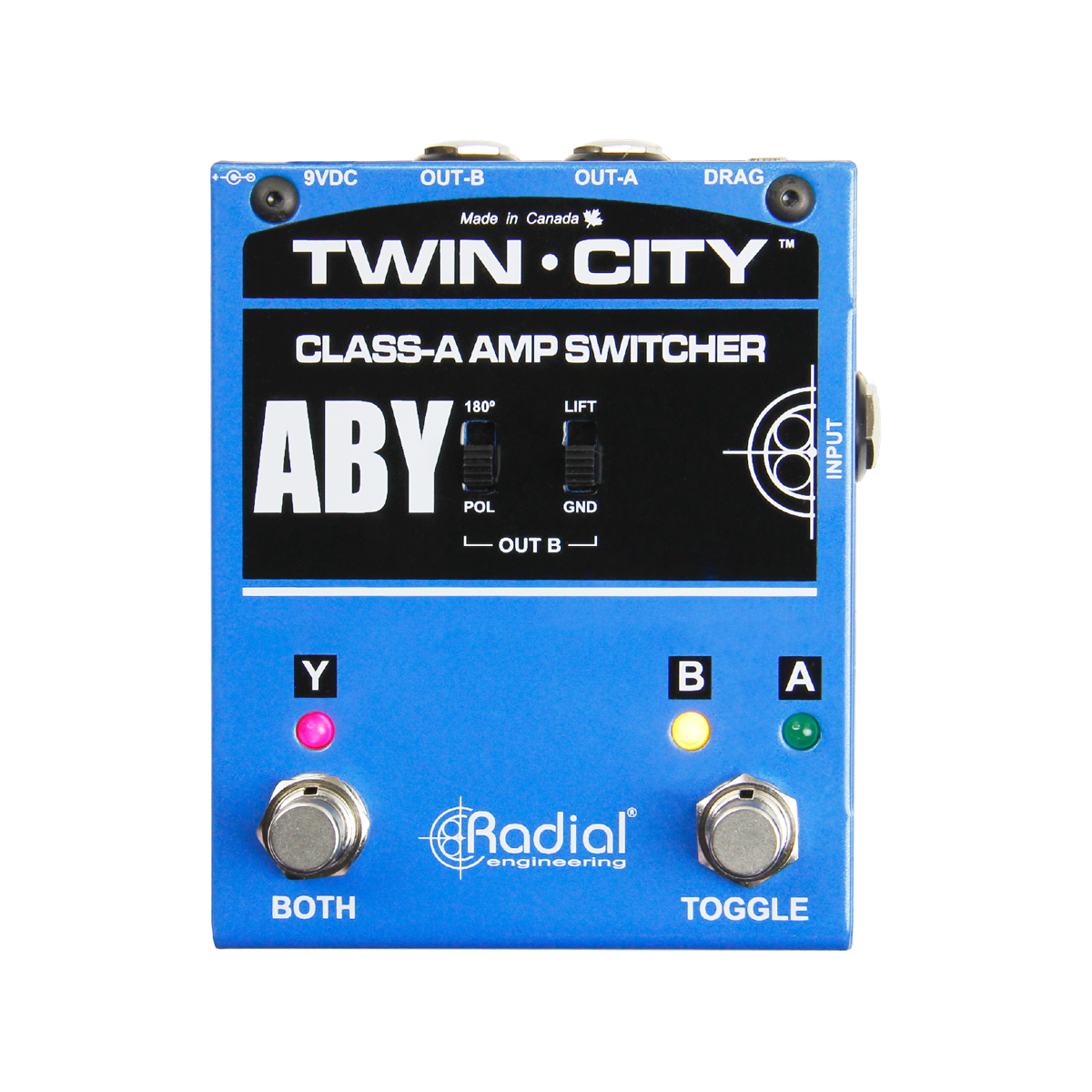 Radial Engineering（ラジアル・ラディアル） A/B Y アンプ