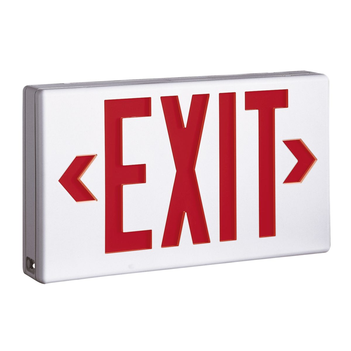 LPX7 Sure-Lites Led Exit White Red/Green Letter 90 Min Em Backup
