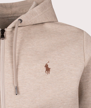 Zip Through Hoodie in Tuscan Beige | Polo Ralph Lauren | EQVVS