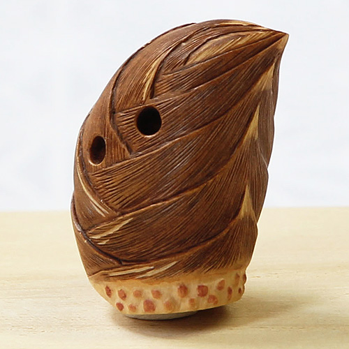 黄楊根付 筍【岡壱名入り】 【2017年05月24日公開】｜京都の着物和装