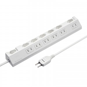 節電タップ（2P・4個口・延長コード・電源タップ・電源延長コード