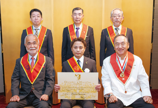 2025年のディシプル章授与式 ｜ フランス料理の発展・普及を目指す活動