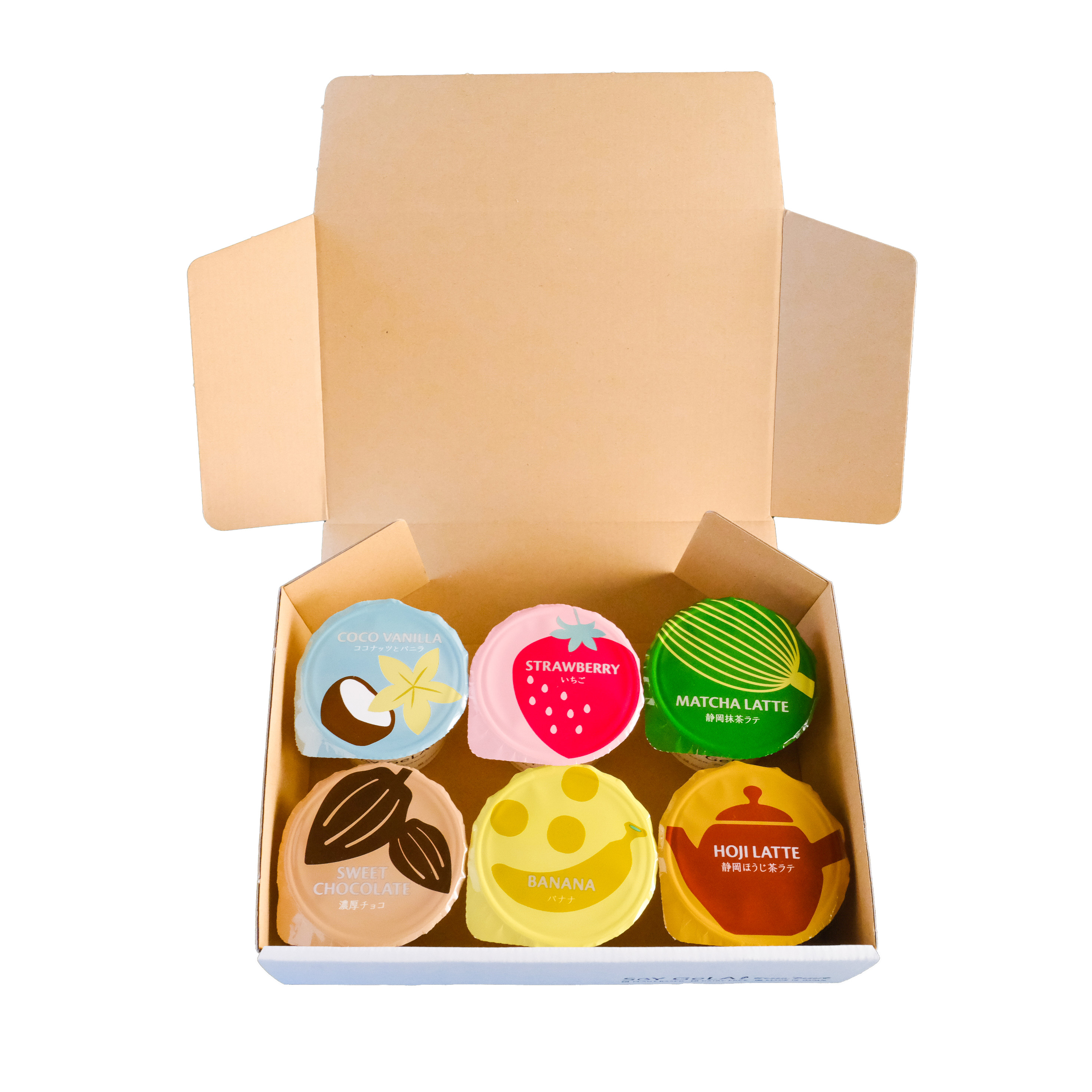 SOY GeLA! 豆乳アイス / アソートセット / 100ml / 有機JAS｜豆乳