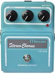 MAXON/CS550ステレオコーラスのレビュー!使い方や特徴を解説 | エスムジカ