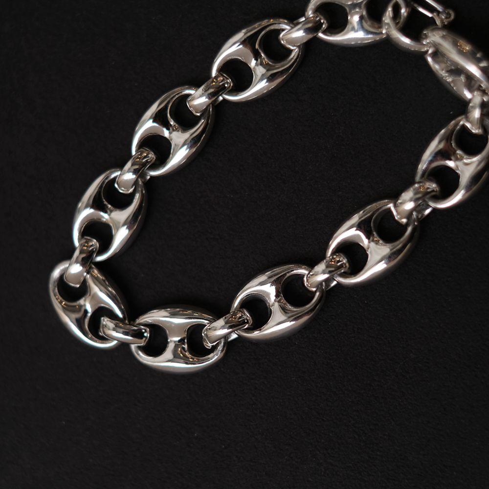 Silver Chain Bracelet 11mm (Special-003) | EUREKA FACTORY HEIGHTS