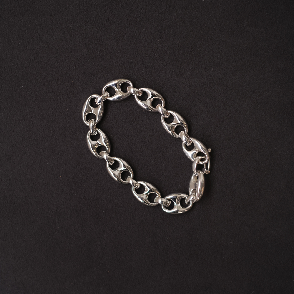 Silver Chain Bracelet 11mm (Special-003) | EUREKA FACTORY HEIGHTS