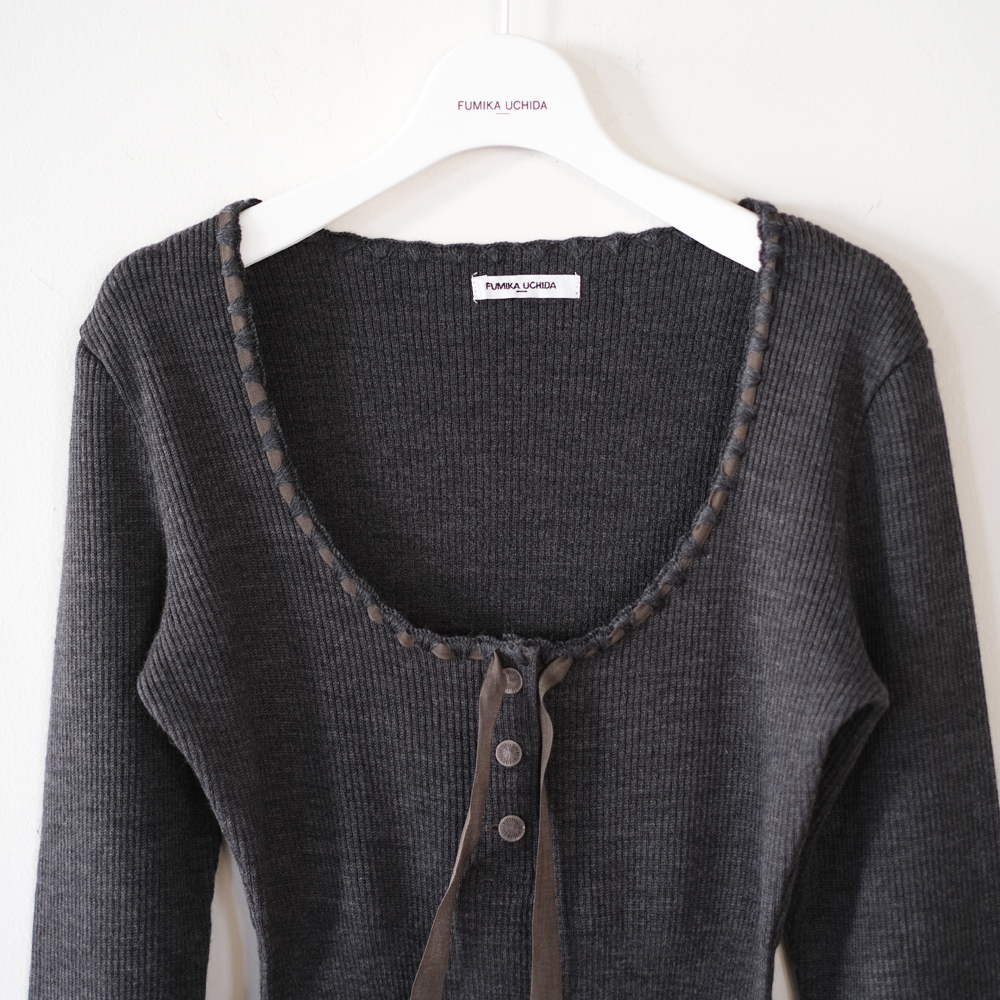 Rib Stitch Henley-Neck Underwear | EUREKA FACTORY HEIGHTS