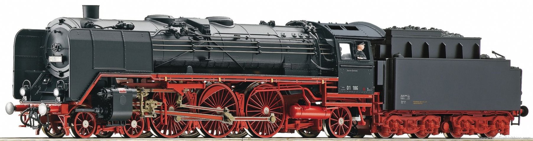 Roco 78241 HO DRG Steam Locomotive BR 01 Wagner w/Sound