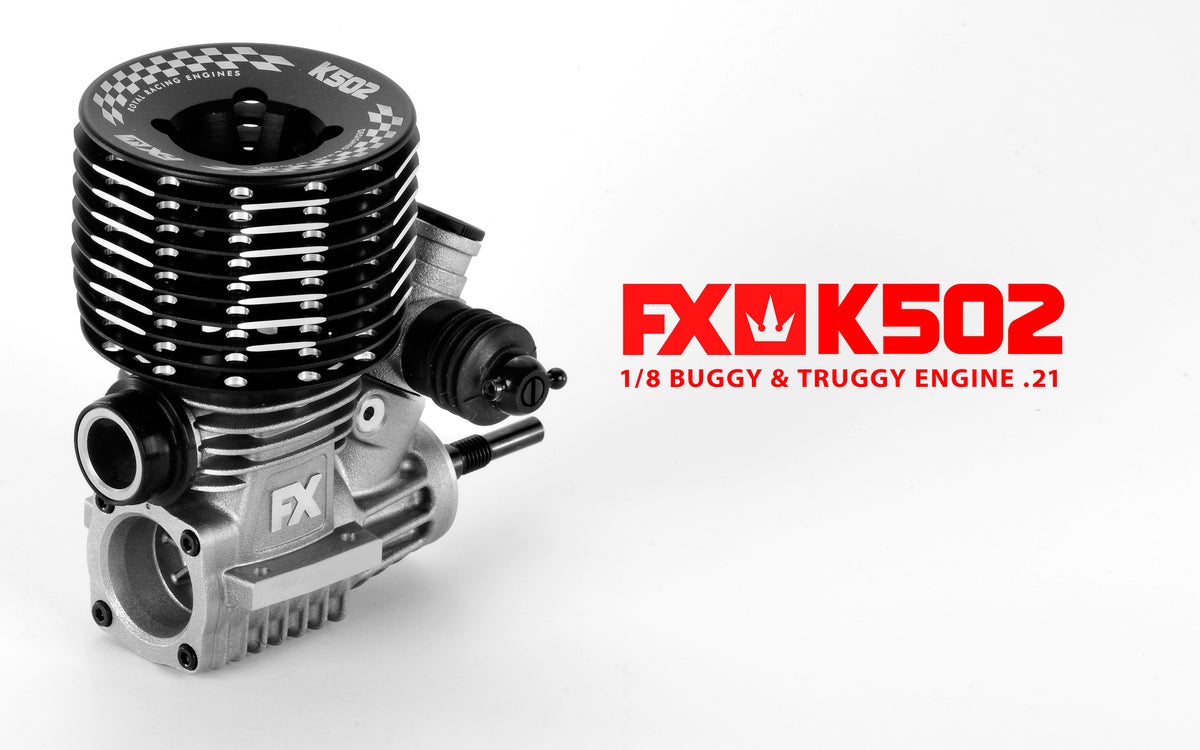 FX K502 1/8 Buggy & Truggy .21 Race Engine | EuroRC.com