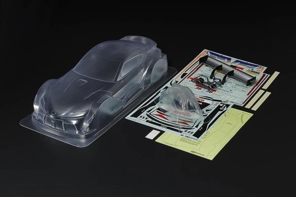 TAMIYA 1/10 Scale R/C au TOM's GR Supra Body Parts Set | EuroRC.com