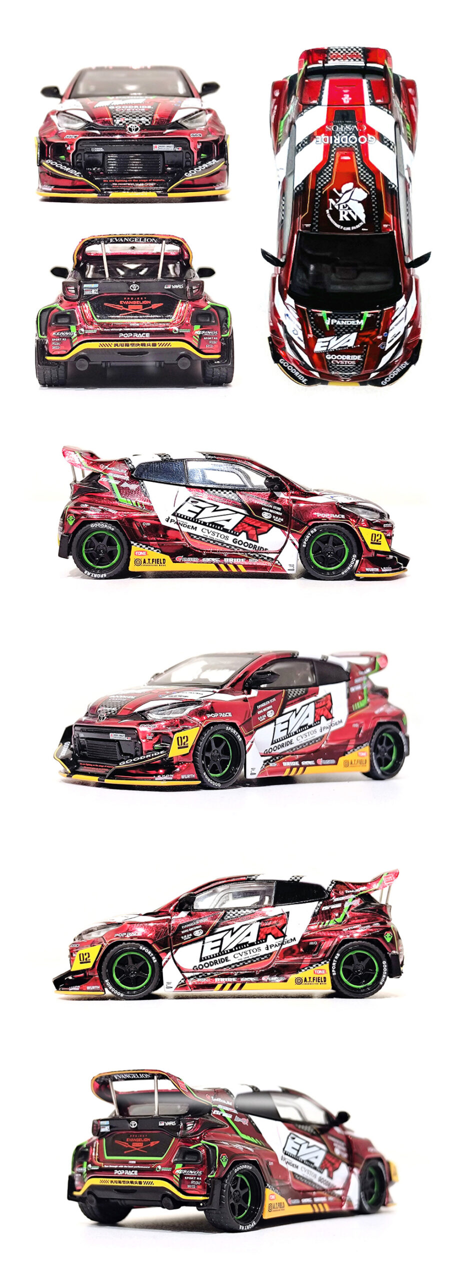 POP RACEより、エヴァンゲリオンレーシング フォーミュラドリフト