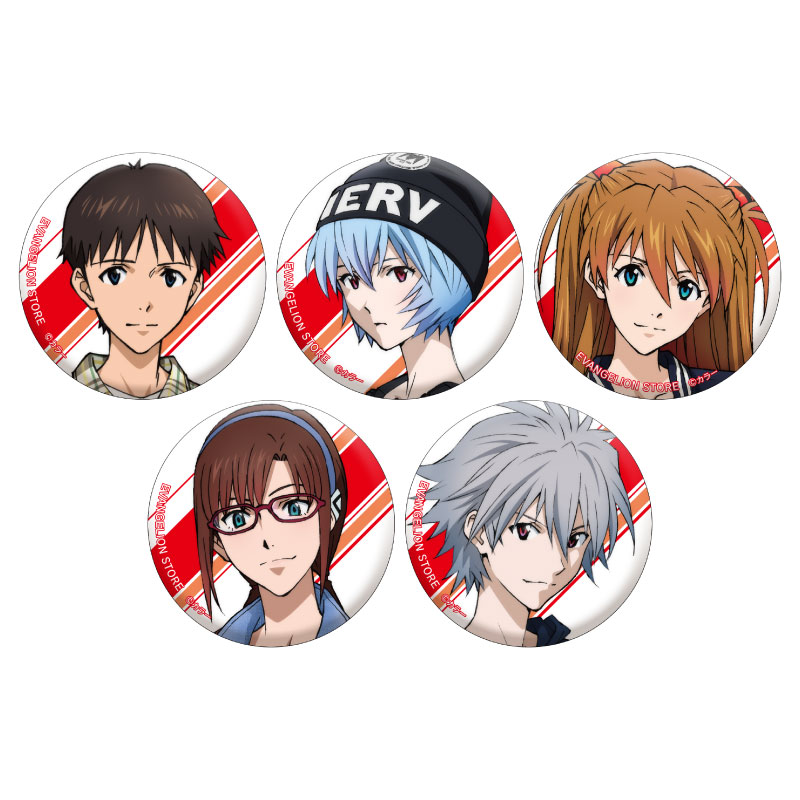 エヴァンゲリオン 碇シンジ EVANGELIONSTORE 6th ミニ缶バッジ 6