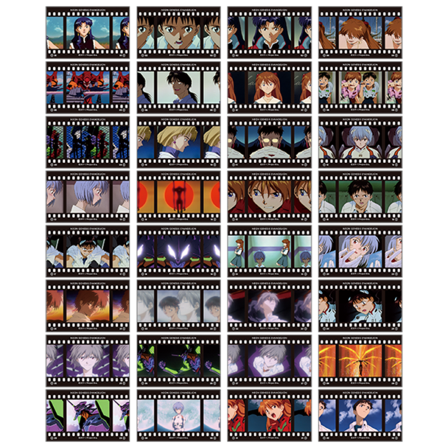 ムービックより、『エヴァンゲリオン』シリーズのフィルム風