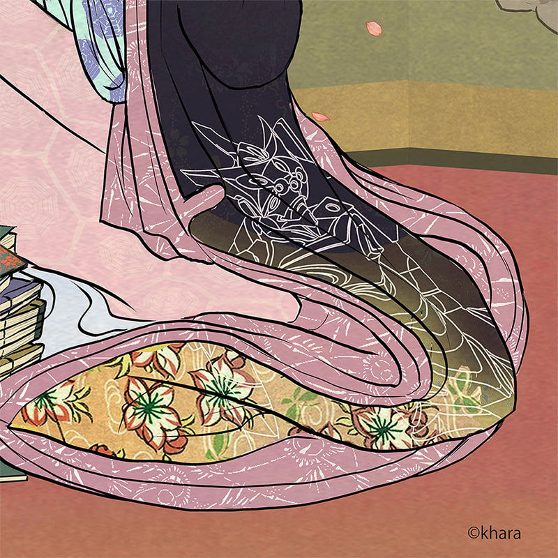 エヴァ浮世絵 箱根八里美人三画揃/レイ・アスカ・マリ3種セット/キャラ