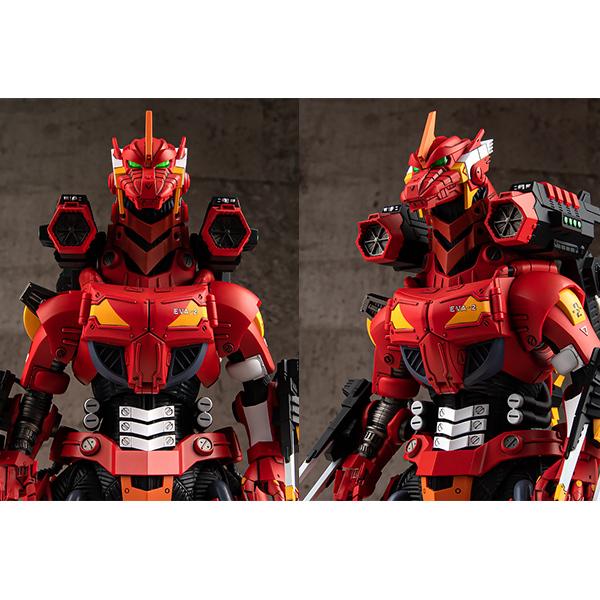 EVA GLOBAL】ゴジラ対エヴァ3式機龍<改> エヴァ2号機カラーVer