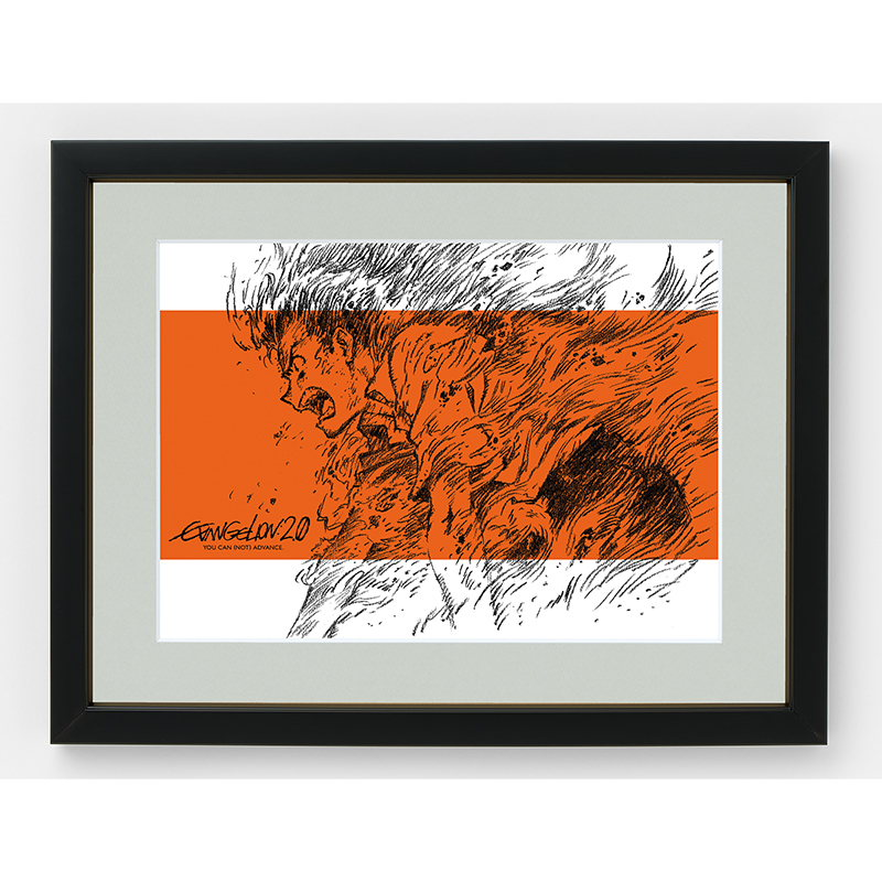 受注生産品】【エヴァンゲリオンイラスト集2007－2017】複製画展 松原