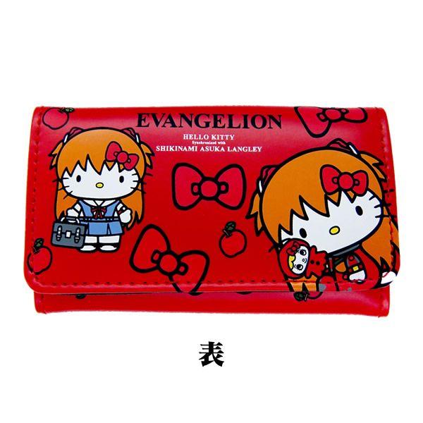 EVA x HELLO KITTYトイキーホルダー アスカ レイ初号機 第4使徒 EVA x