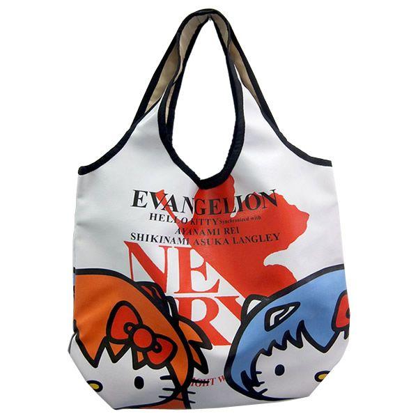 EVA x HELLO KITTY ラウンドトートバッグ （あすなろ舎