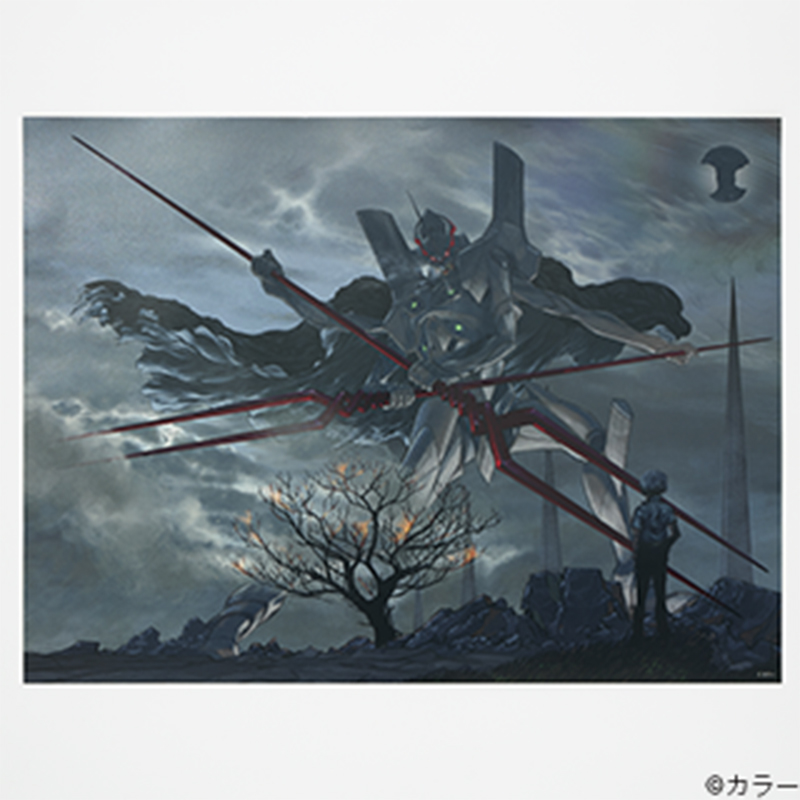 雑 前田真宏 雑画集』発売記念アート展】特殊印刷ポスターA（描き