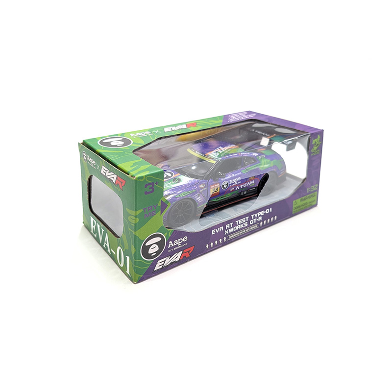 エヴァレーシング1/32ダイキャストカーEVA RT TEST TYPE-01 X WORKS GT