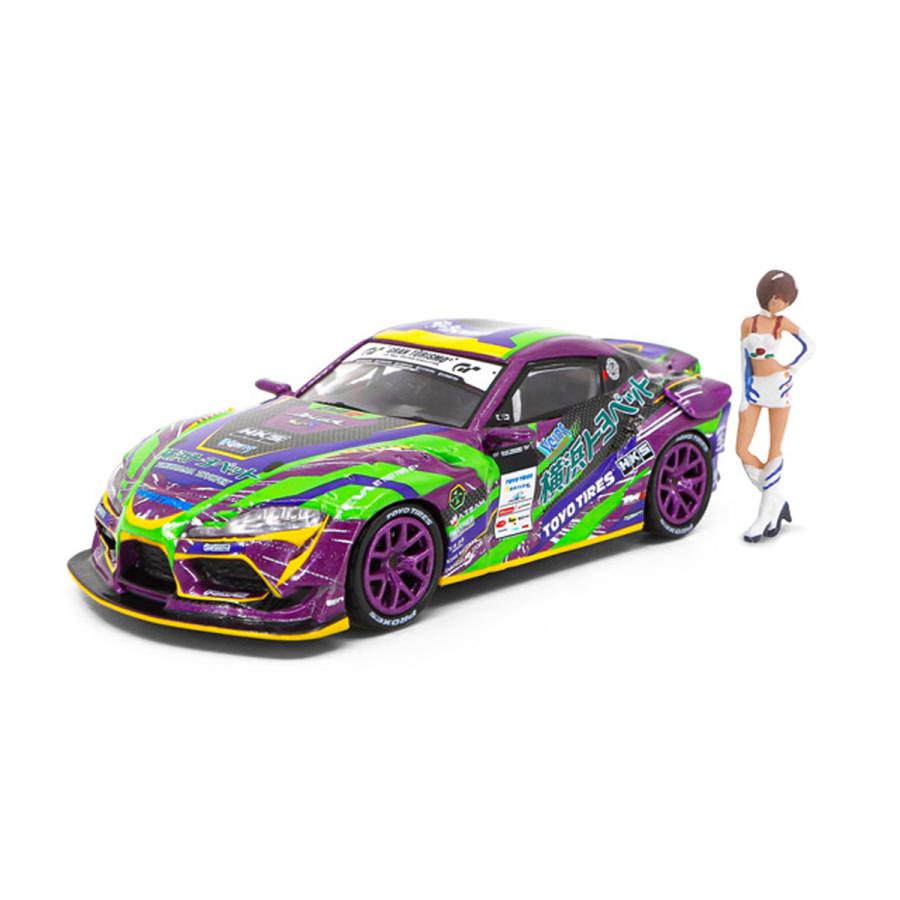 エヴァレーシング 1/64ミニカー エヴァRT初号機 GR Supra D1 Grand