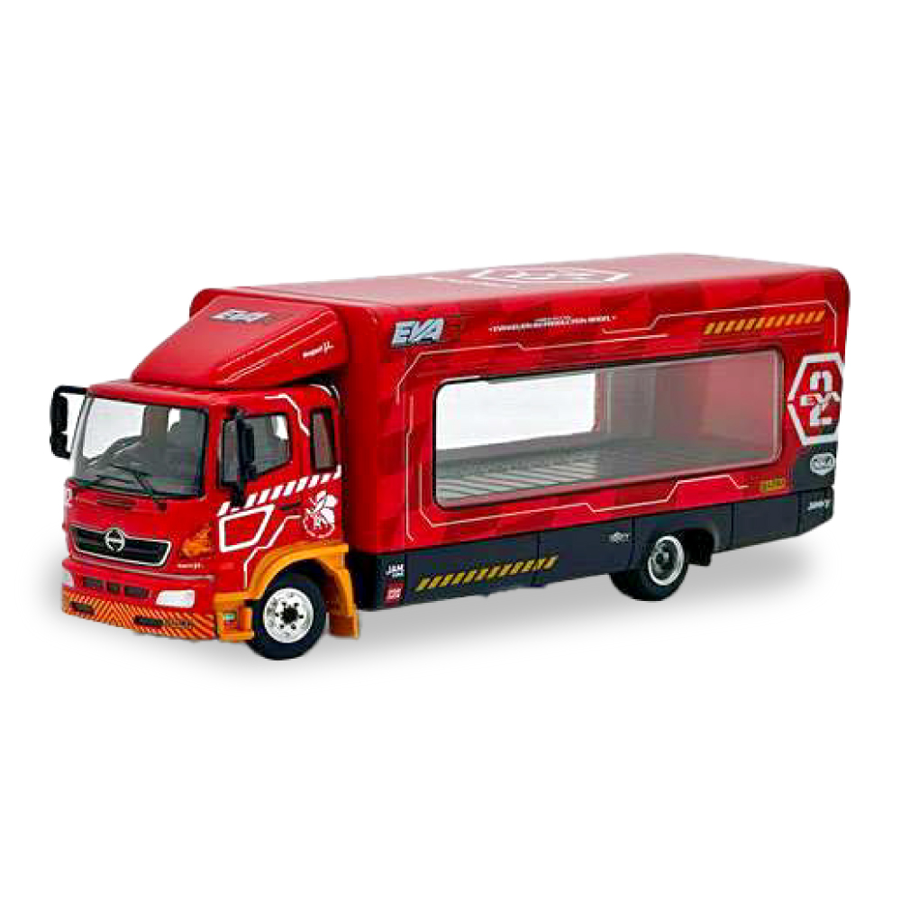 エヴァレーシング 1/64ミニカー EVA RACING TRANS PORTER HINO 500/EVA