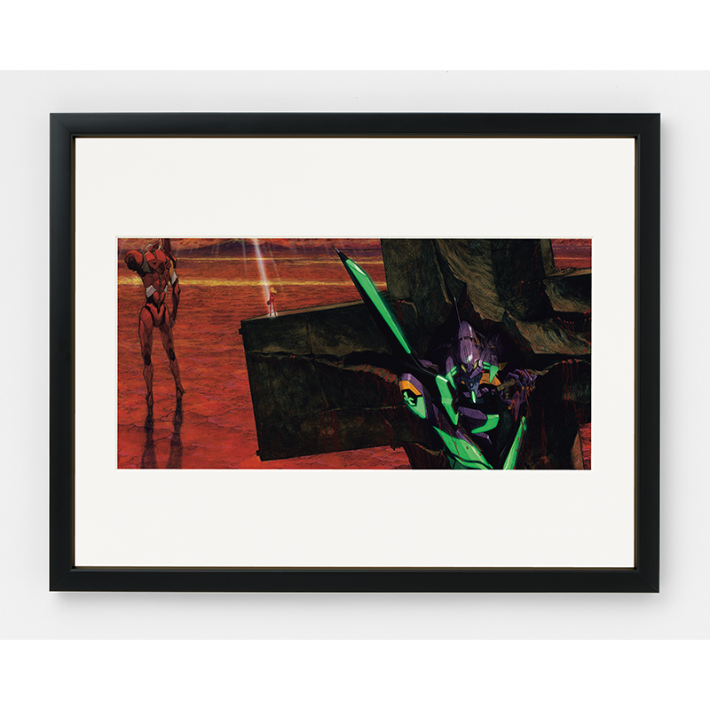 受注生産品】EVA STORE オリジナル 貞本義行 複製原画 プラグスーツのレイ