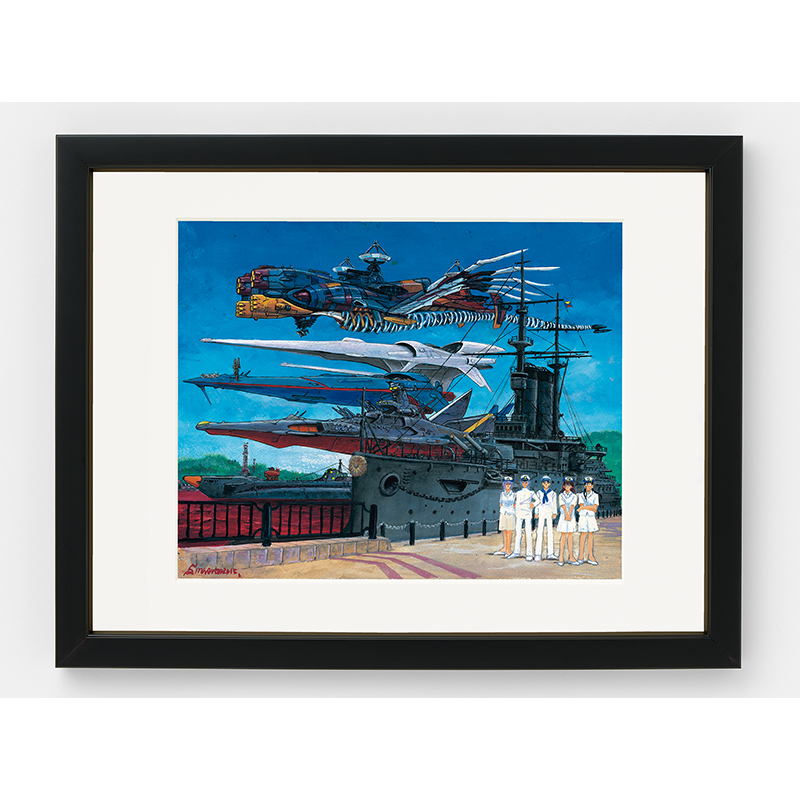 受注生産品】EVA STORE オリジナル 貞本義行 複製原画 プラグスーツのレイ