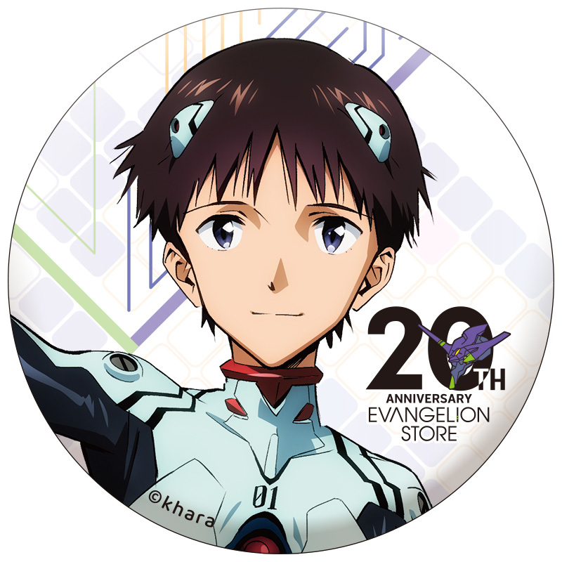 EVA STORE オリジナル 缶バッジセット/EVANGELION STORE 20th