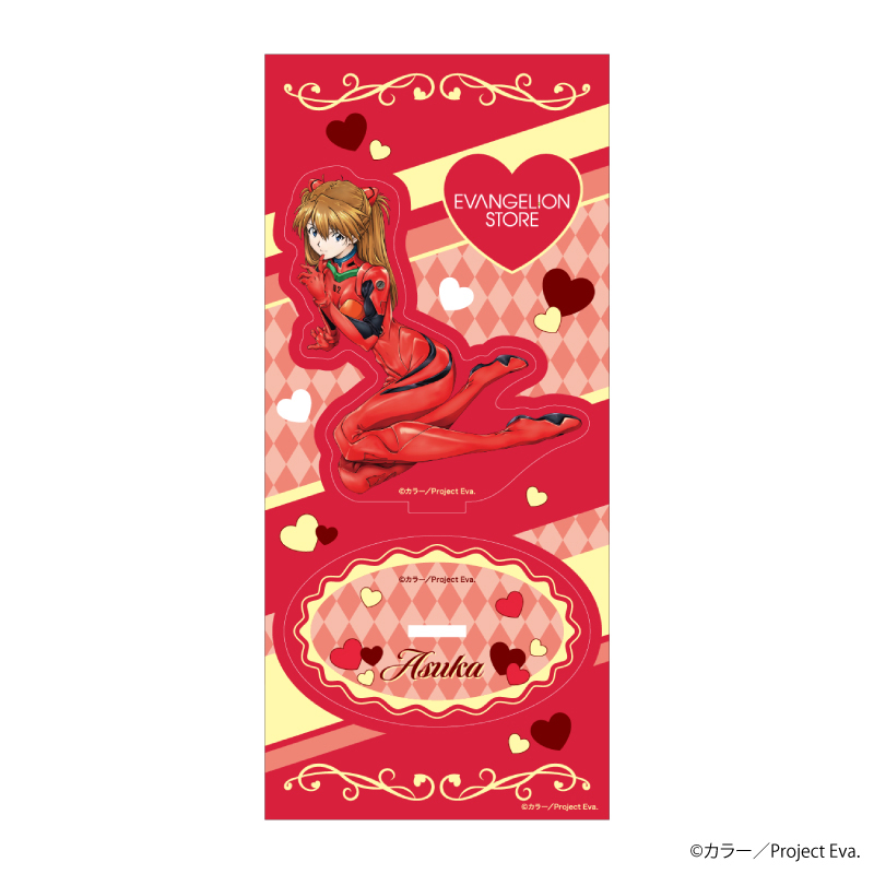 EVA STOREオリジナル カラーアクリルスタンド／惣流・アスカ